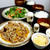 豚バラパスタ+鍋+色々