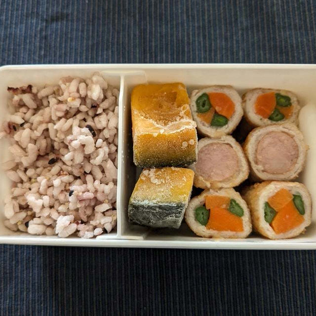 わたしのお弁当　〜豚肉野菜巻きのお弁当〜