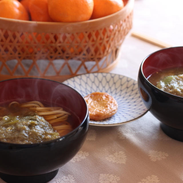 とろろ昆布うどん