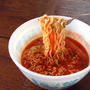 サッポロ一番塩らーめん＋トマトジュース＋溶けるチーズで「イタリーメン」