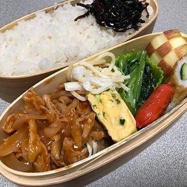 豚肉のスイートチリソース炒め弁当