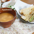 ◆旬のたけのことアスパラを味わう◆春野菜天ぷら定食 by アップルミントさん