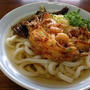 讃岐うどんのラストは「かき揚げ昆布うどん」