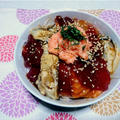 【晩御飯のご提案】”韓国風海鮮丼”