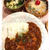 [102円]圧力鍋チキンカレーの献立