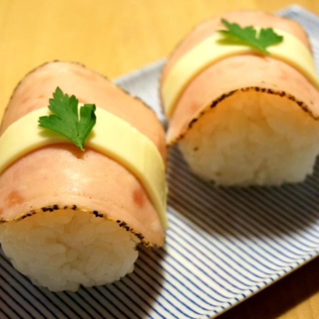ハムチーズおにぎり