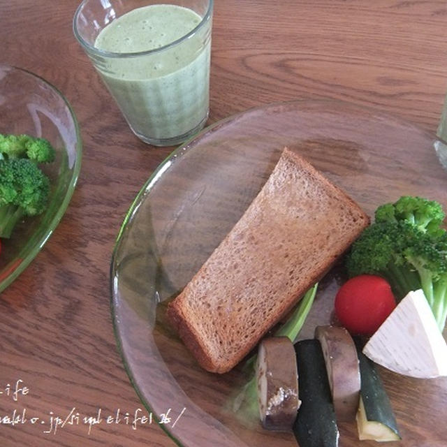 今朝の朝ごはん☆ヌカを朝から！