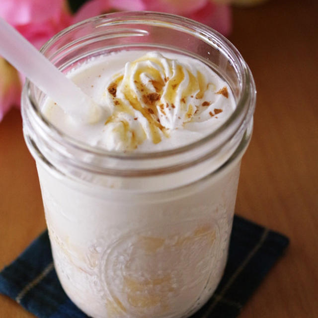 ゼラチンで固める、簡単本格♪濃厚プリンでカフェドリンク☆プリンミルクを作ってみました！