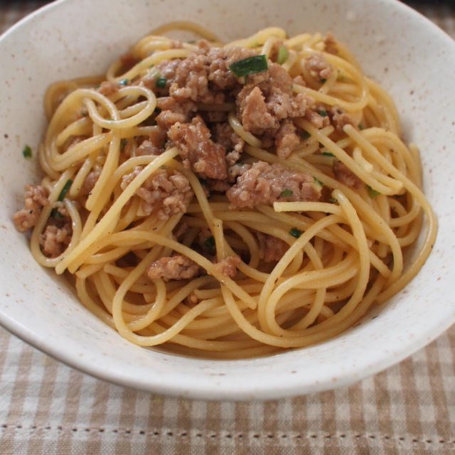 焼肉のたれでパスタ