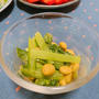 鉄分たっぷり貧血予防に♬枝豆と小松菜のナムル　