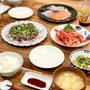 今日の晩ごはん