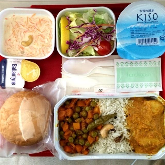 ★南インド旅行★エアインディア機内食コレクション