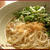 簡単！水菜とほうれん草の冷やしかけうどん