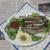 子持ちししゃもの網焼き+きゅうりの塩もみのタパス