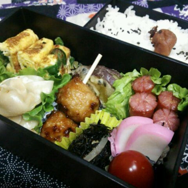 今日のだんな様のお弁当です☆ﾍ(ﾟ∀ﾟ*)ﾉ
