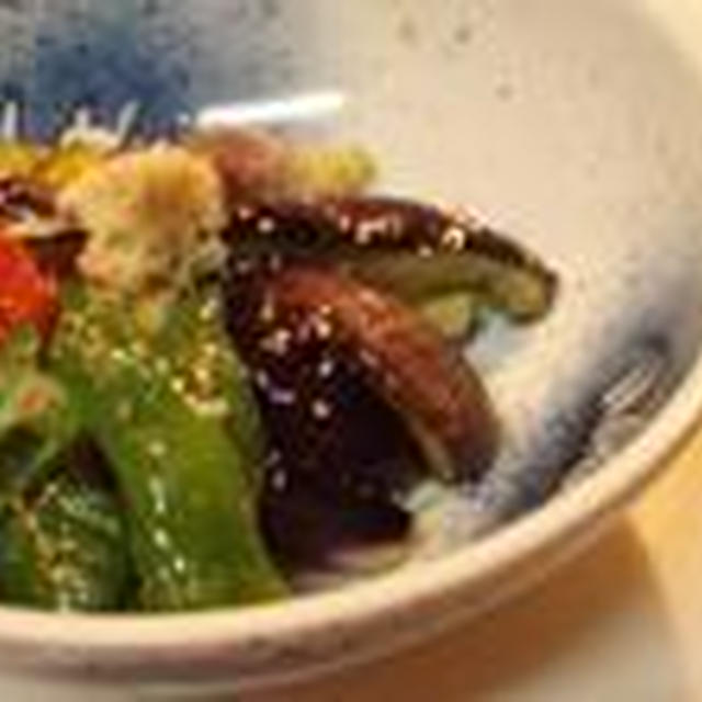 夏野菜の揚げ浸し