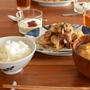 週末・和食の朝ごはん「ジャーマンポテト風炒め定食」