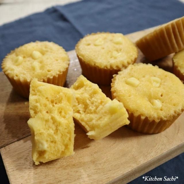 6個200円の高コスパ絶品おやつ！ホットケーキミックスとレンジで簡単！チーズ蒸しパン#michill