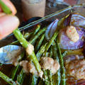手作りドレッシングで焼き野菜　と　カサレッチェでポテトたらこグラタン by 青山　金魚さん