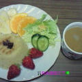 Good－morning ラビっ子のブドウケーキ～フルーツ盛りもりじゃよ♪ by Kyonchanレシピさん