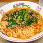 ニラと挽肉の旨辛味噌ラーメン