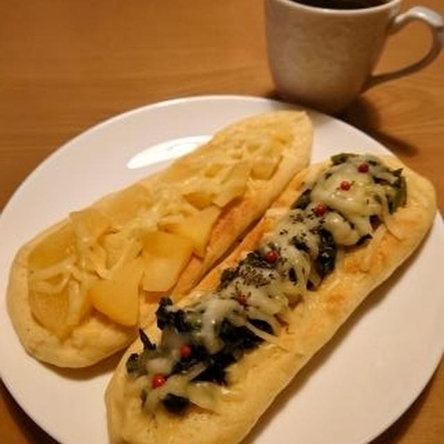 ナンピザ♪海鮮スープカレー♪