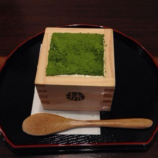 升に入った”宇治抹茶ティラミス”(^_-)-☆