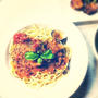 アサリとツナのトマトパスタ