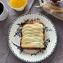 最近、朝ごはんに食べてる「洋梨トースト」