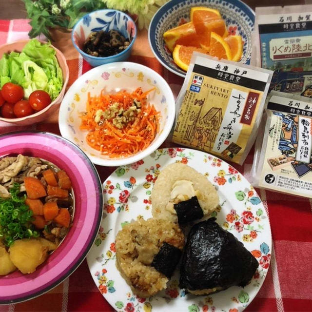 【料理】手軽に本格駅弁おにぎり❤️時空食堂