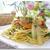 帆立と白菜のバター醤油パスタ
