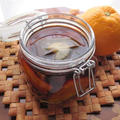 オレンジ&茶葉&蜂蜜の自家製フルーツブランデー