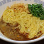 残ってたモンで「カレー釜玉ラーメン」