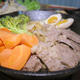 今日の晩御飯/昨夜の「豚バラとろろ鍋」の残りをリメイクした「和風ピラフ」...