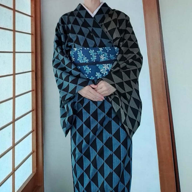 まだまだ綿麻着物