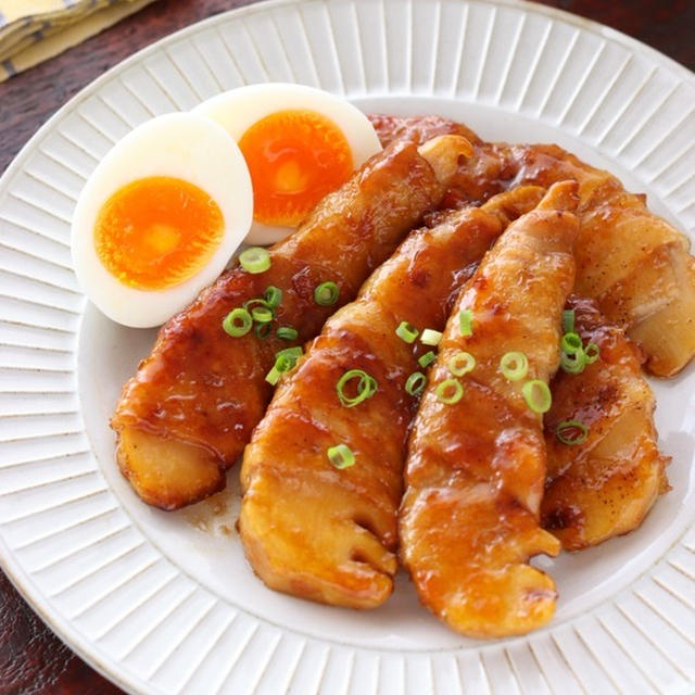 たけのこの肉巻き照り焼き【#簡単 #時短 #節約 #作り置き #お弁当 #主菜 #クレハタイアップ #PR】