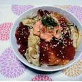 【晩御飯の御提案】韓国風海鮮丼