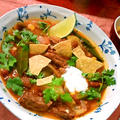 ビーフのメキシカンタコスープ ～ トルティーヤチップスを割って入れて✭ by mayumiたんさん