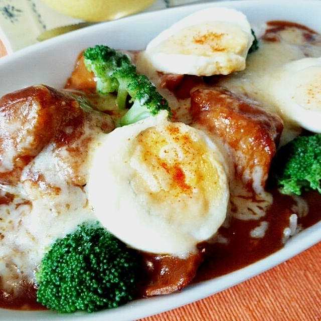 焼きカレーのブランチ