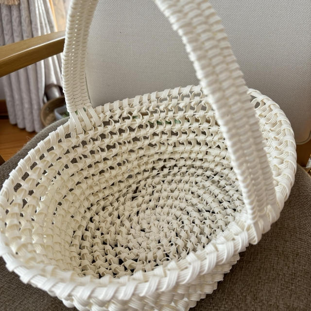 鎖編みのカゴ