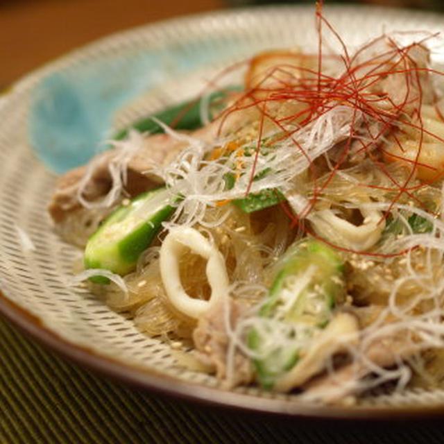 春雨炒め　海鮮入り中華風　　　＆　　サガテレビ　かちかちワイドにでます。