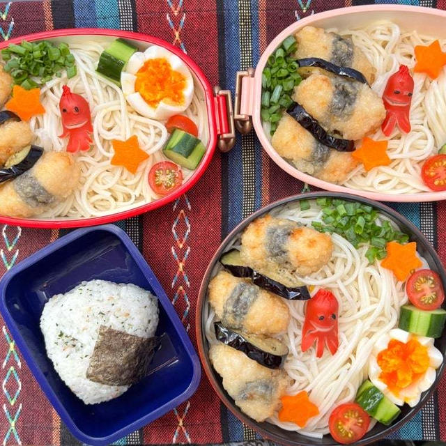 お友達も絶賛!!のお弁当メニュー    #やめられない麺類