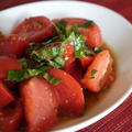 【さっぱり】夏に食べたい。トマトの粒マスタードマリネのレシピ