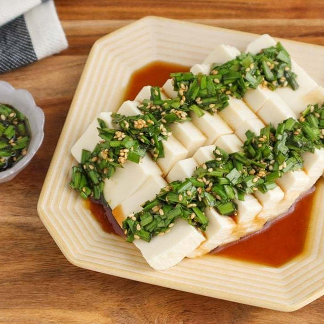 ＊【michill】超簡単なのにやみつきの旨さ！ニラだれ豆腐＊