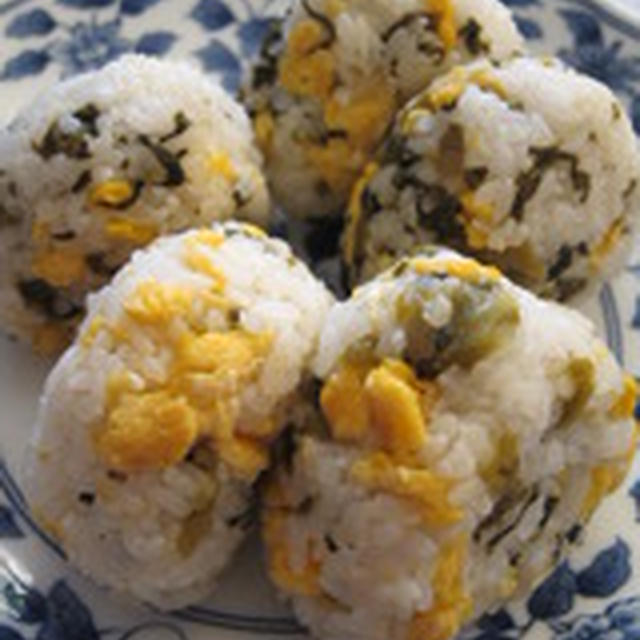 「高菜おむすび」