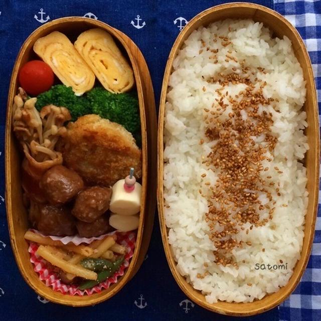 オッさん弁当3日分(￣▽￣)