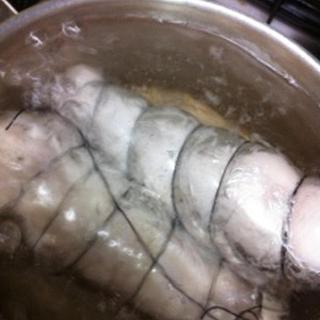 鶏ハム　忘れていました(｀∀´)