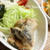 秋刀魚のから揚げ　冷やしうどん　レシピ
