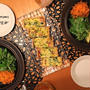ストウブで『皮パリチキンプレート』な夜。