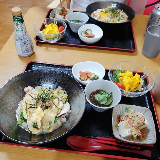 ”親子丼”の晩ごはん‥